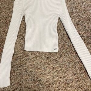 Hollister White Sweater Size Small